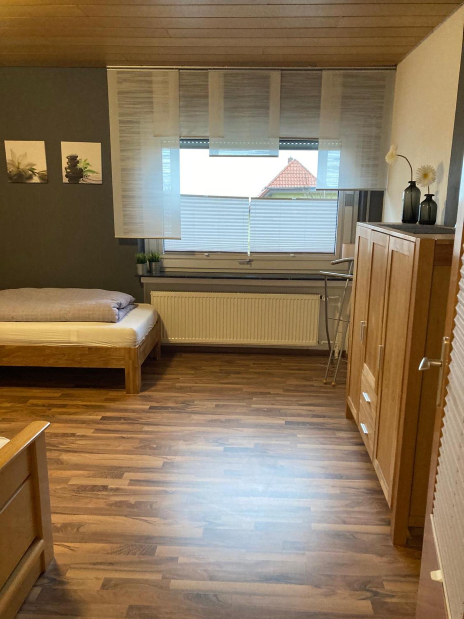 Ferienwohnung Am Wiehengebirge Hullhorst Exterior foto